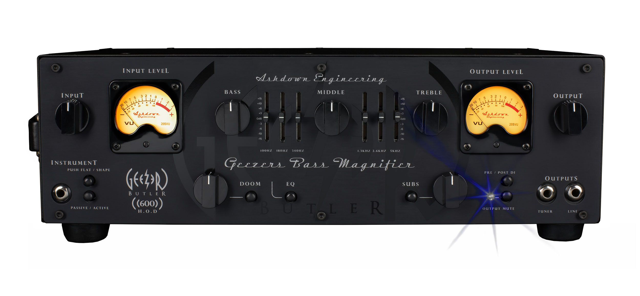 Ashdown HOD-600 Head Of Doom 600 Watt Bass Amplifier Head