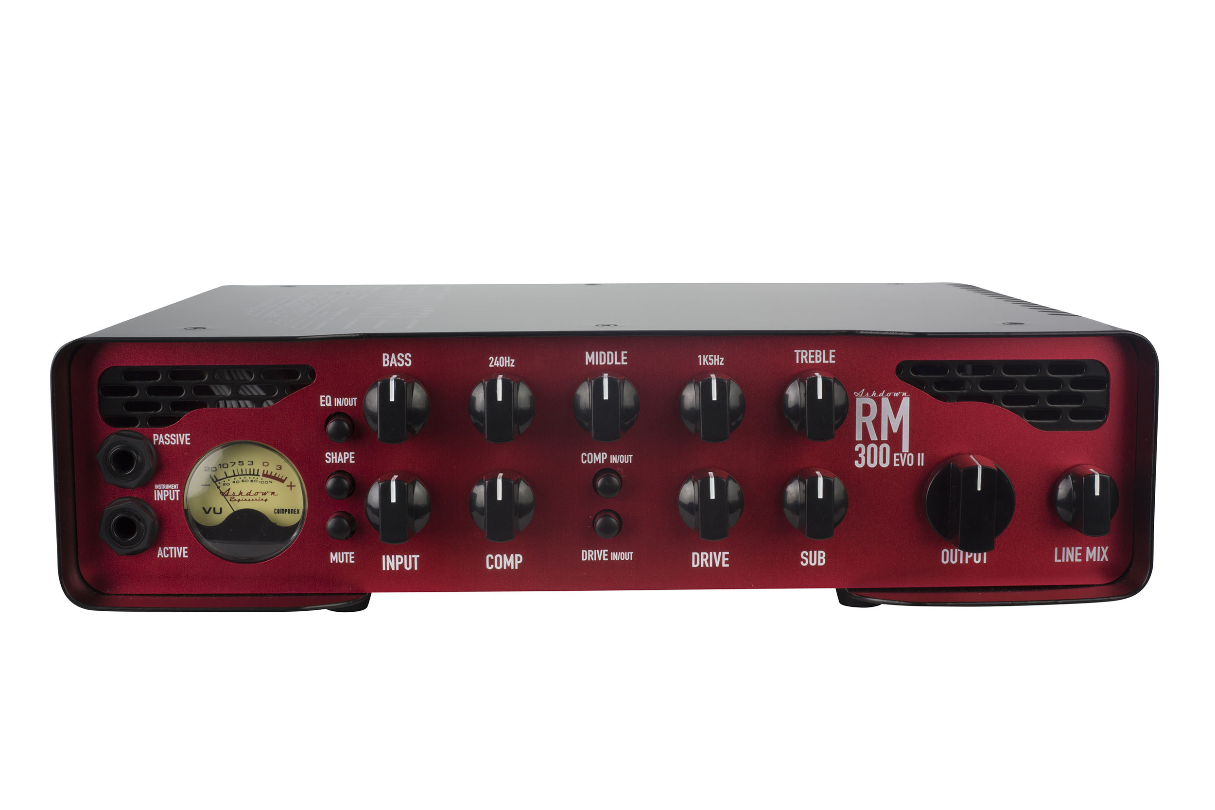 Ashdown RM-300 EVOII 300 Watt Bass Amplifier Head