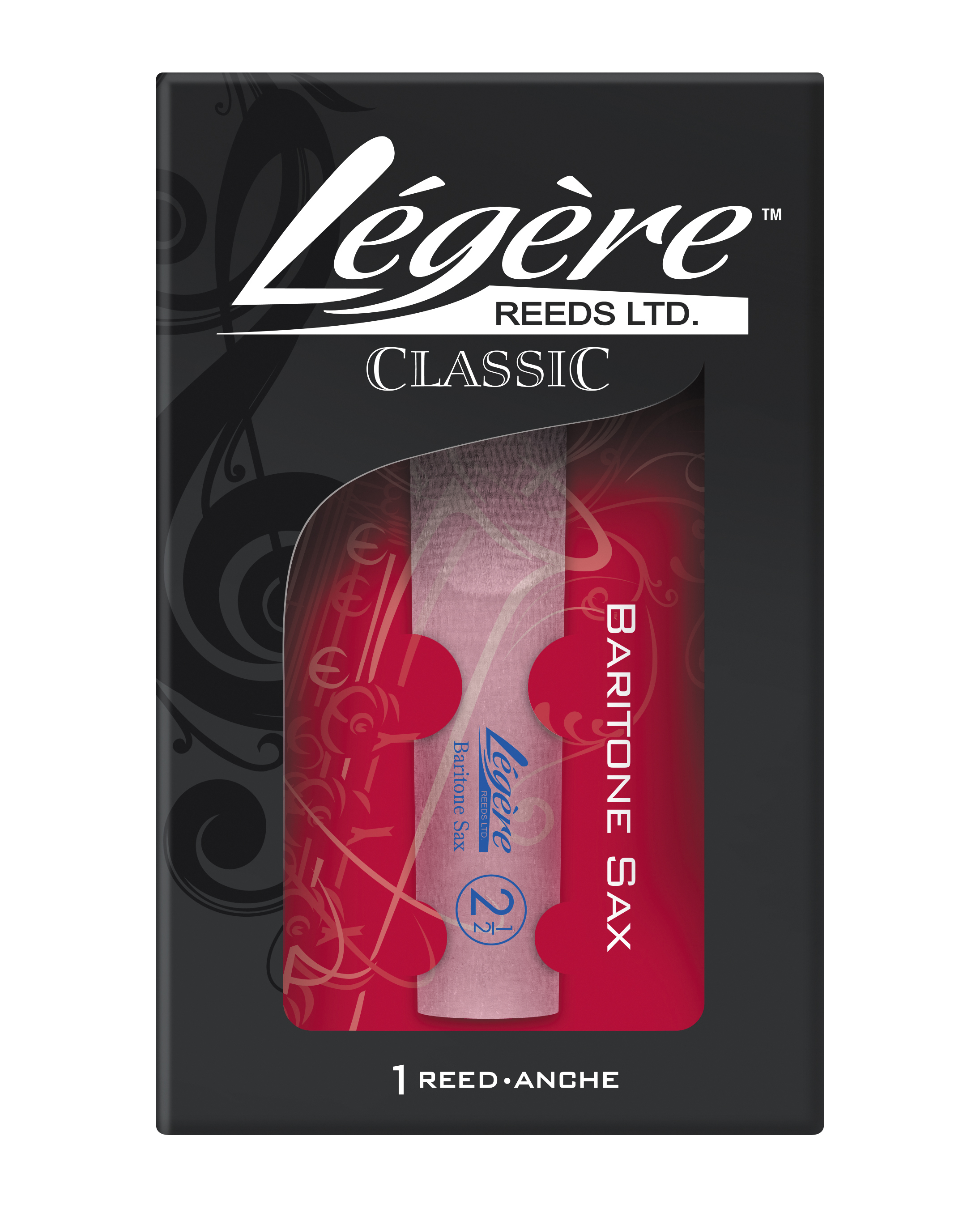 Legere Eb Baritone Saxophone Reed, 2-1/2