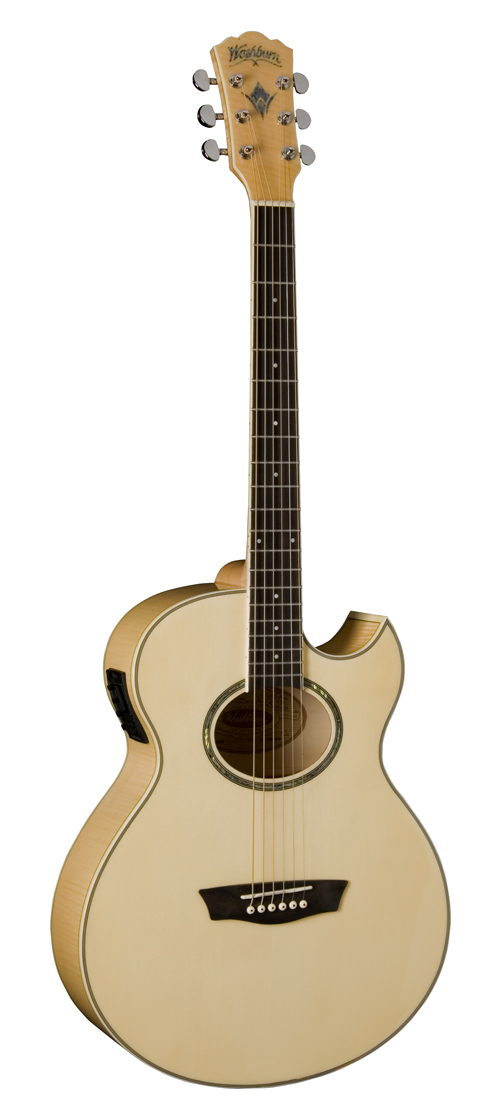 Washburn EA20 Festival Series Cutaway Acoustic Electric Guitar