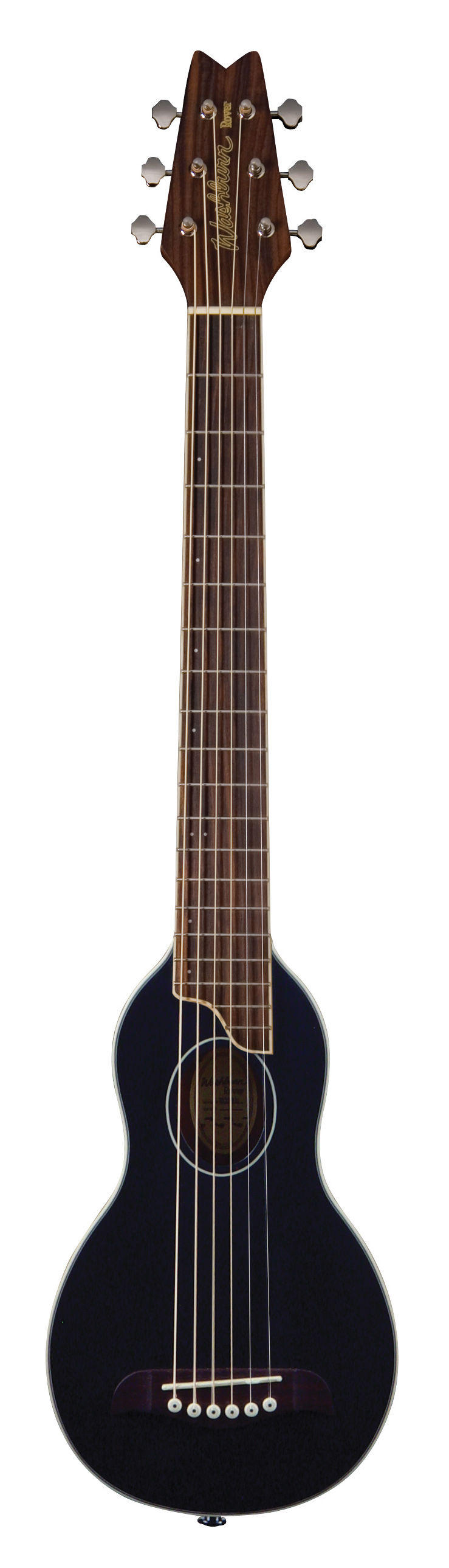 Washburn 10SBK Rover Travel Series Guitar. Black