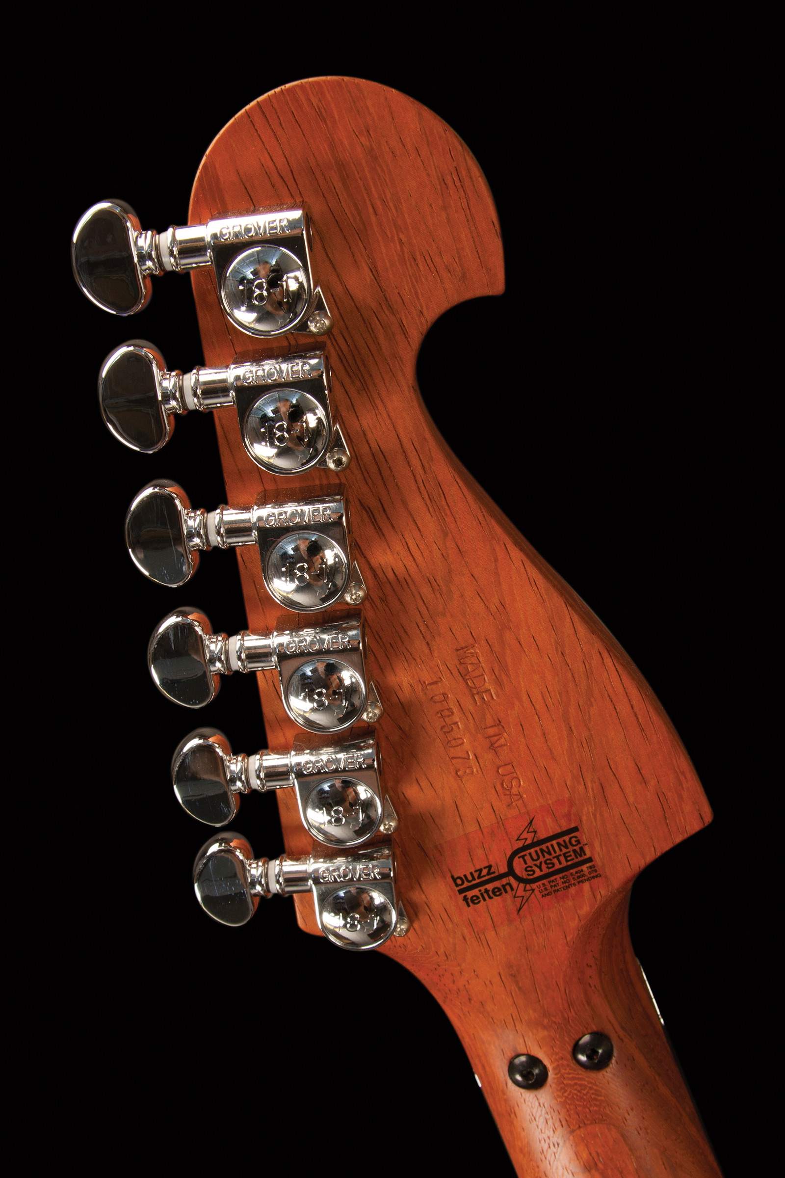 Washburn N4 Nuno Padauk USA Electric Guitar. Natural Matte