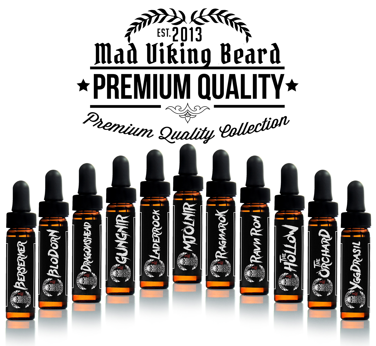 Mad Viking Sample Beard Oil Pack Mad Viking Beard Co.