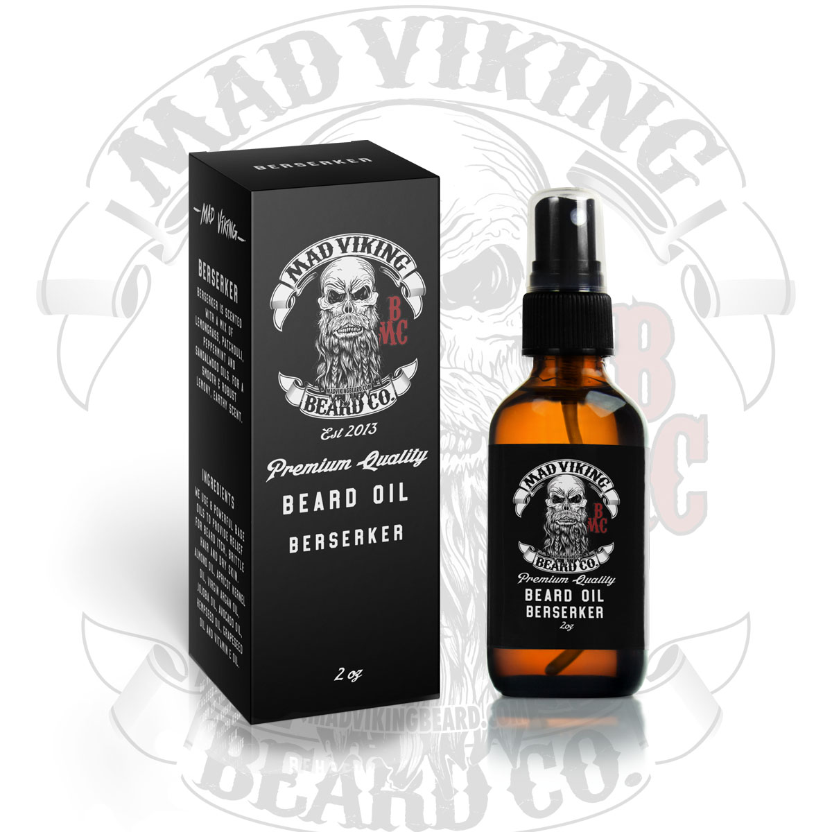 Berserker Beard Oil 2oz