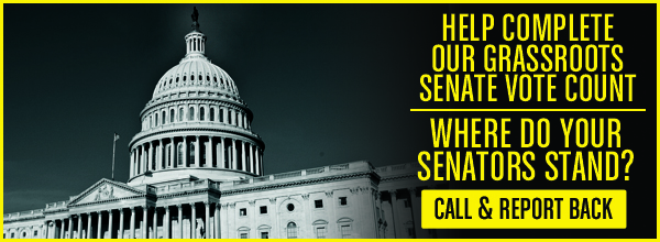 Call you senator and report on what you hear back