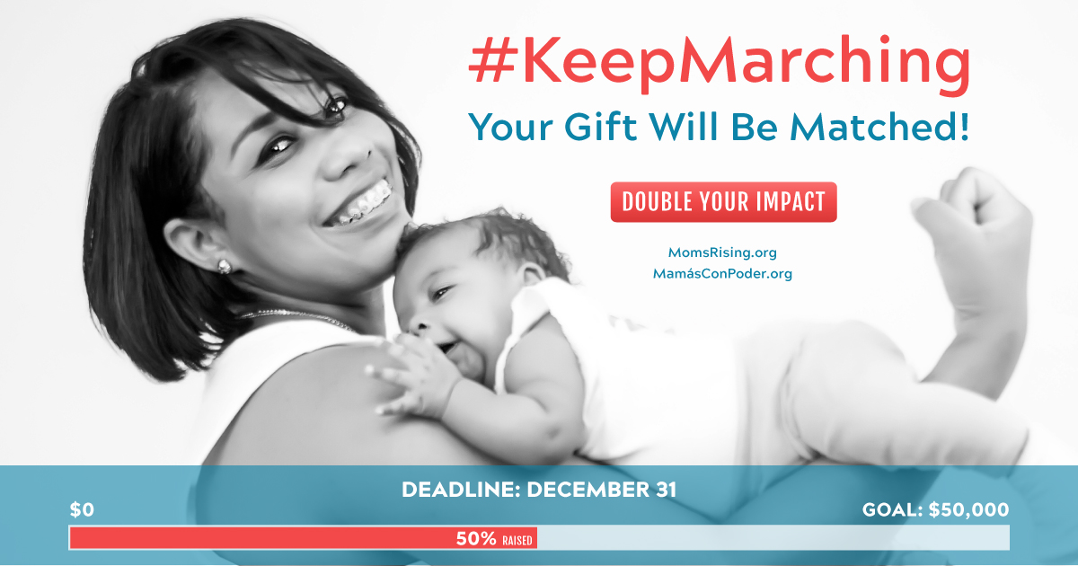 #KeepMarching: Your Gift Will Be Matched!