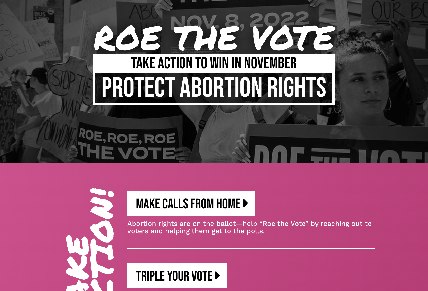 Roe The Vote!