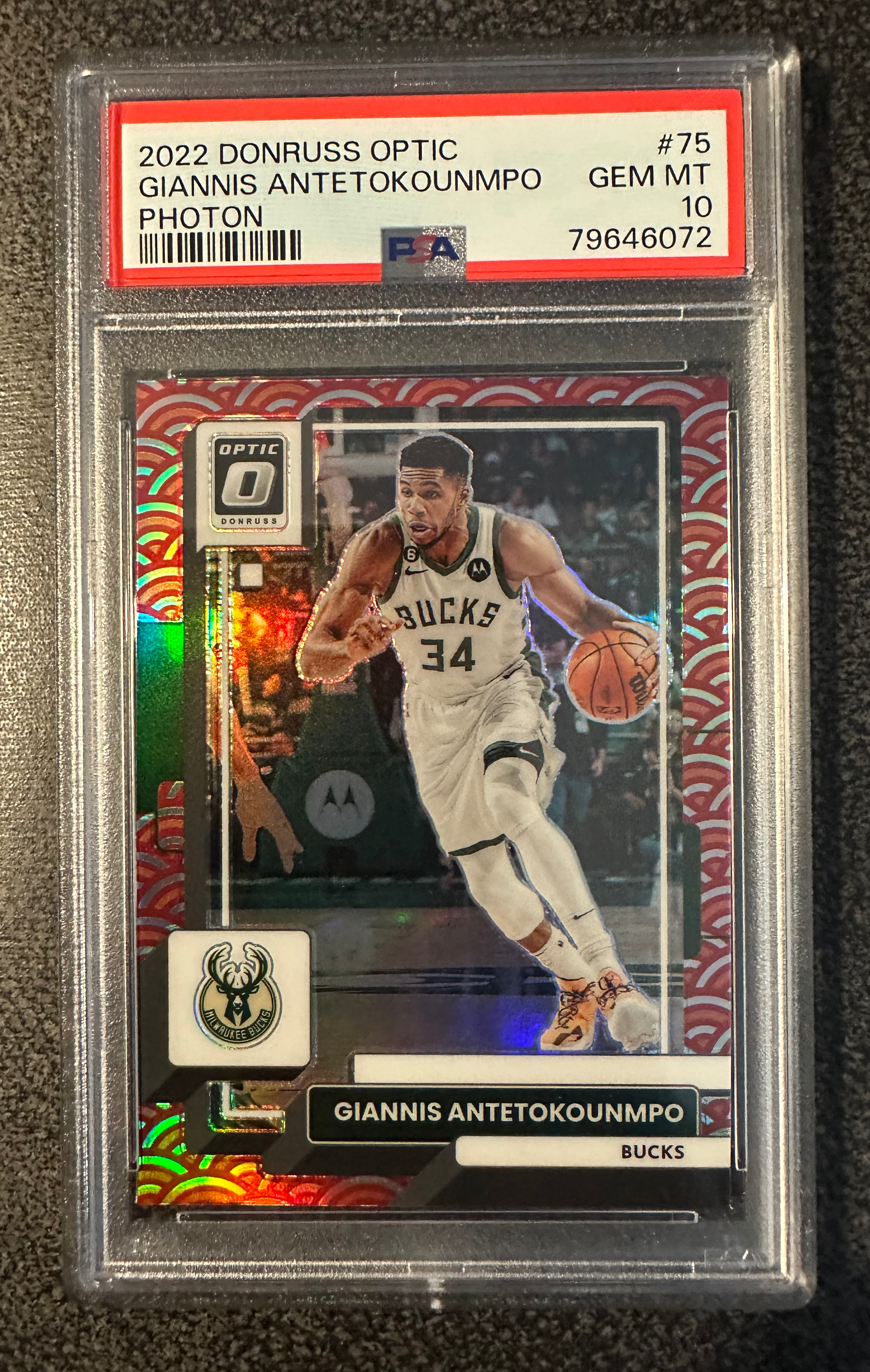 その他 /75 PSA10 GIANNIS ANTETOKOUNMPO [POP 8] 75 PSA10 GIANNIS ANTETOKOUNMPO [POP 8]