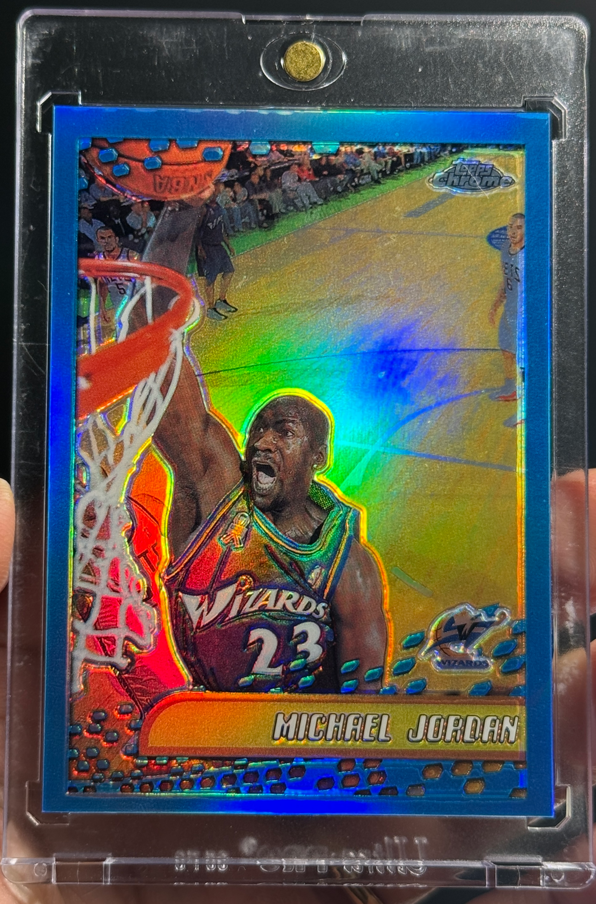 2001-02 Topps Chrome Michael Jordan Refractor