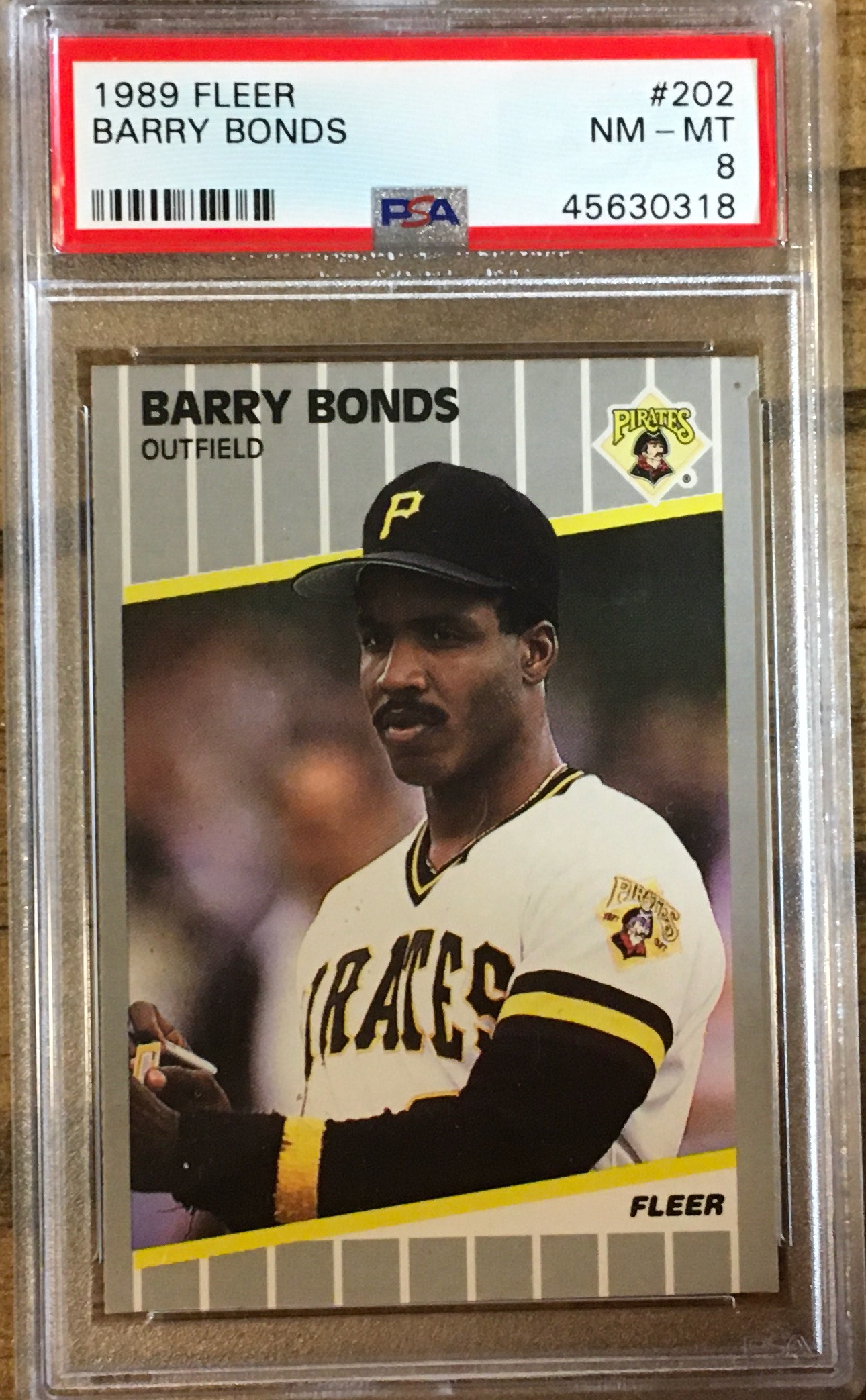 1989 Fleer Barry Bonds #202