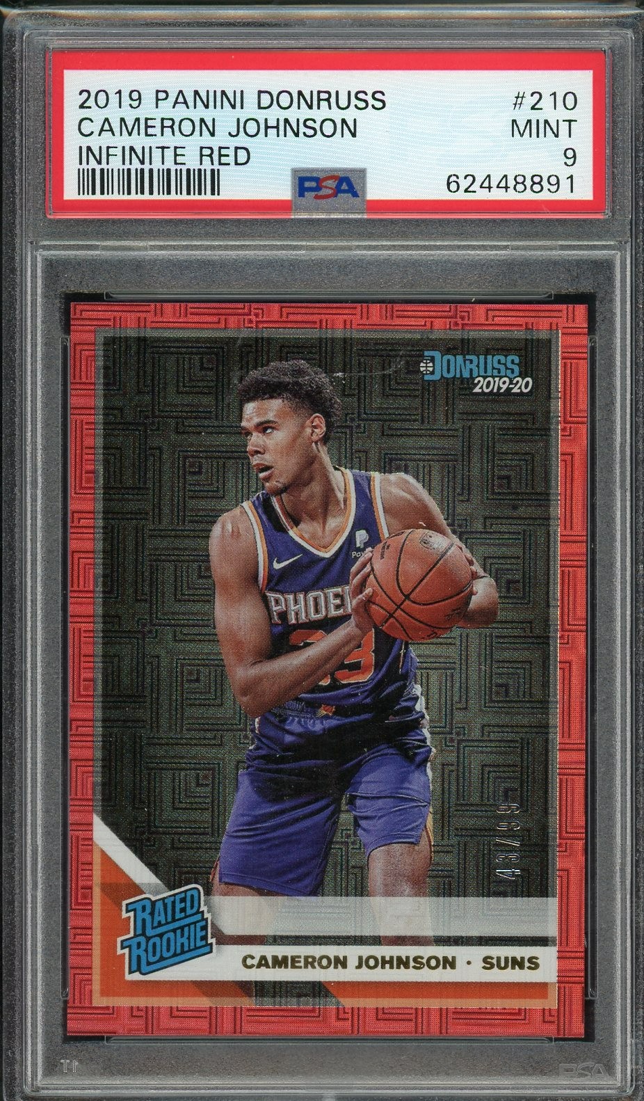 2019 Donruss Cameron Johnson Infinite Red /99