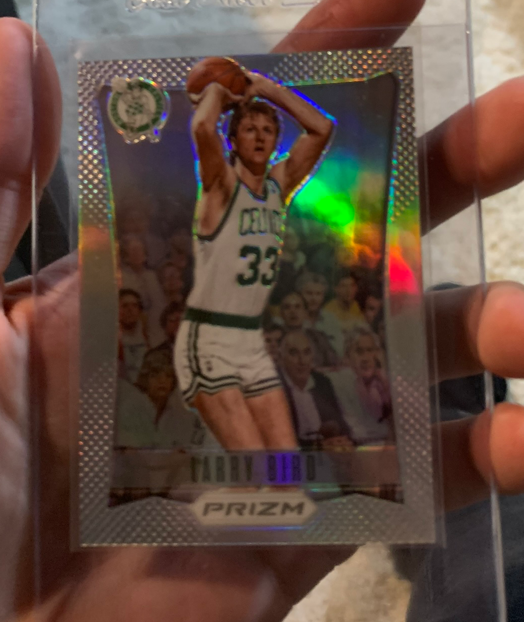 2012 Larry bird silver prizm 