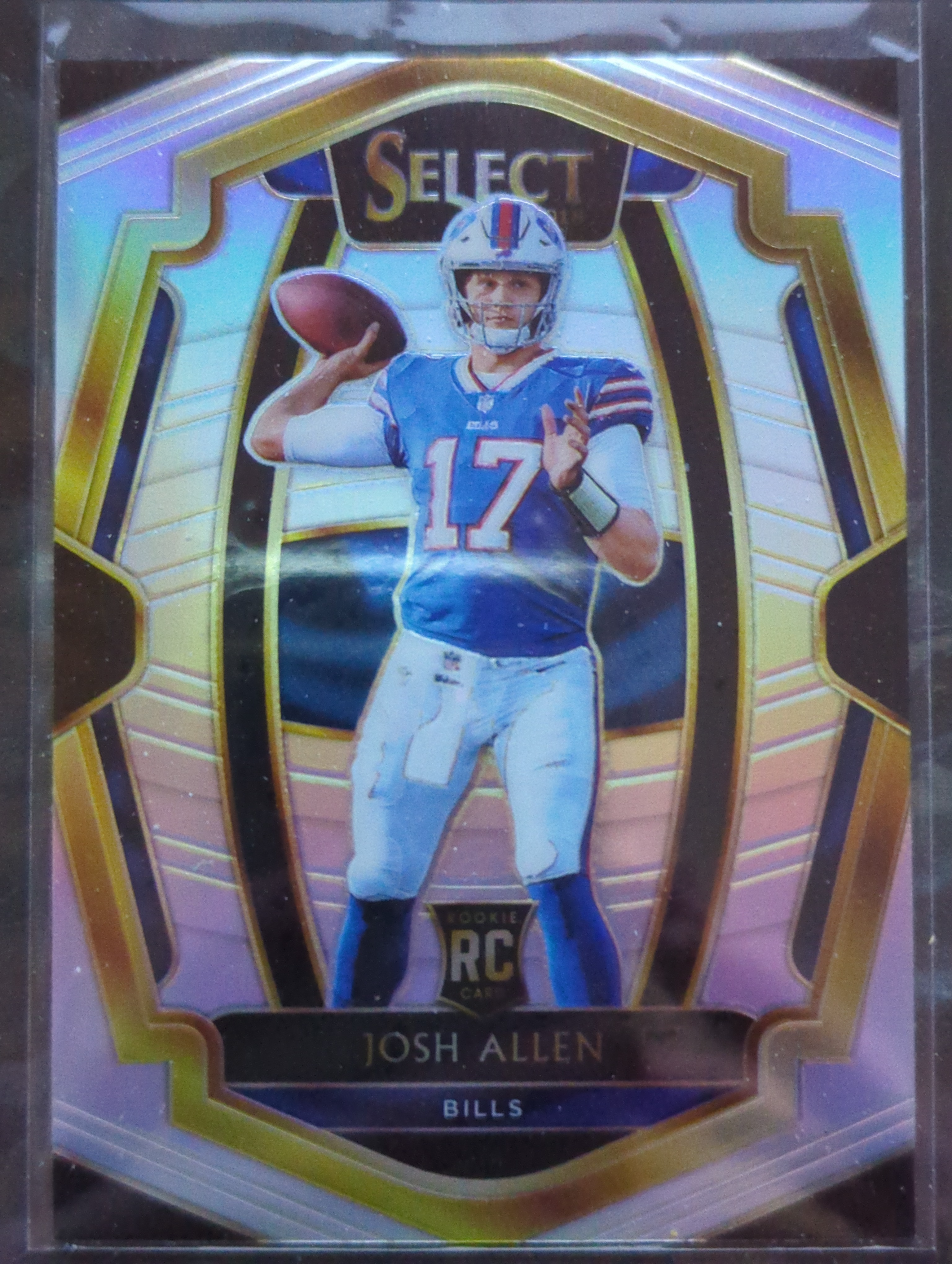 2018 Select Josh Allen Rookie Premier Level Silver 