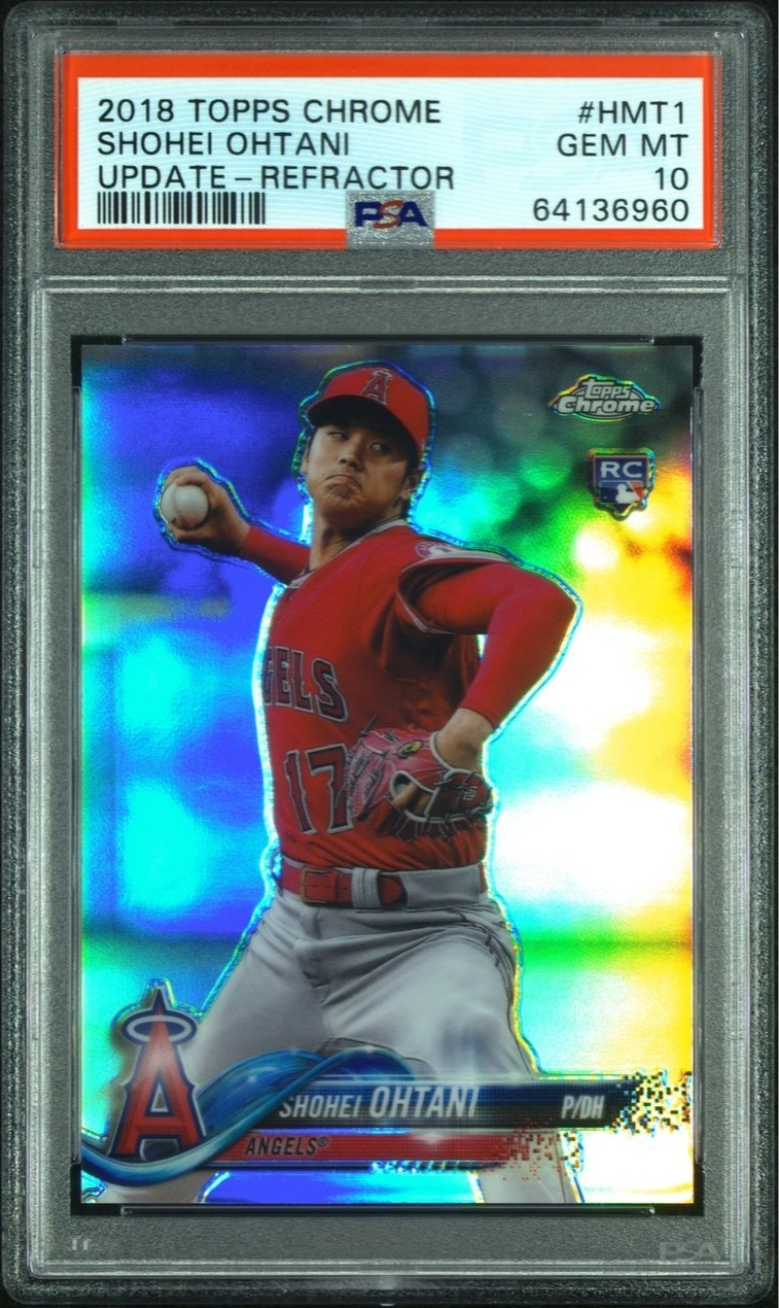 ゲームセンター・ゲームカード 2018 Shohei Ohtani  Topps PSA 10 s-l400.jpg