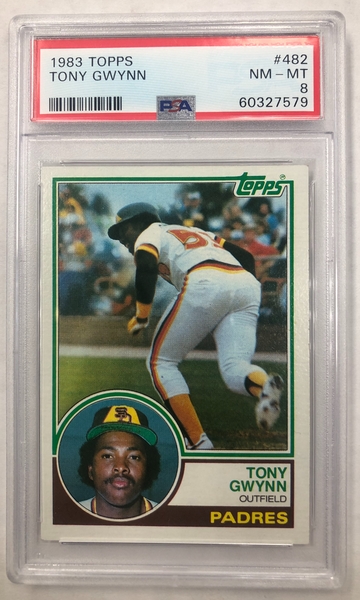 1983 Topps Tony Gwynn PSA 8