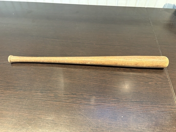 Vintage 16 Inch Louisville Slugger Mini Baseball Bat Solid Wood Aged Patina