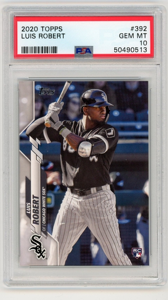 2020 TOPPS LUIS ROBERT PSA 10 
