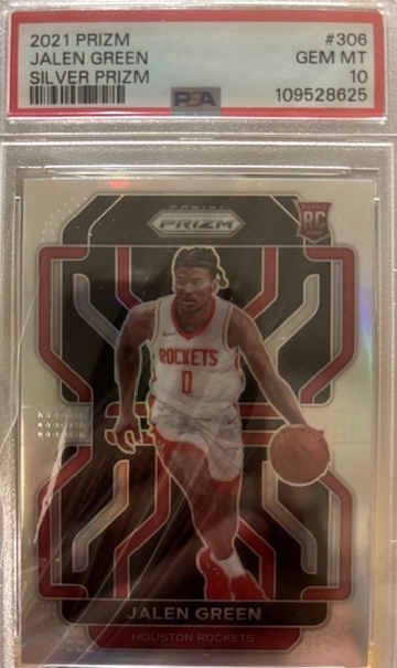 2021 Panini Prizm Jalen Green Silver Prizm