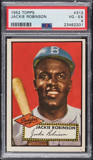 1952 Topps Jackie Robinson PSA 4 PWCC A