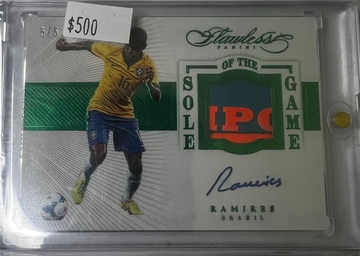 2016 Flawless Soccer Ramires Sole of the Game Patch Auto /5