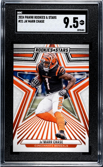 2024 Rookies & Stars #21 Ja'Marr Chase SGC 9.5