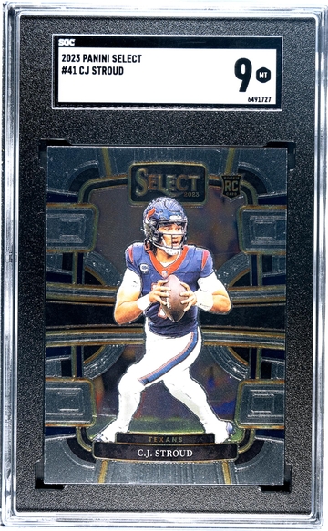 2023 Panini Select Concourse C.J. Stroud #41 RC SGC 9
