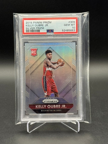 Kelly Oubre 2015 Prizm Silver PSA 10