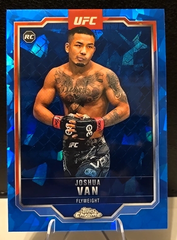 Joshua Van  2025 Topps Chrome Sapphire  Rookie  #136 RC