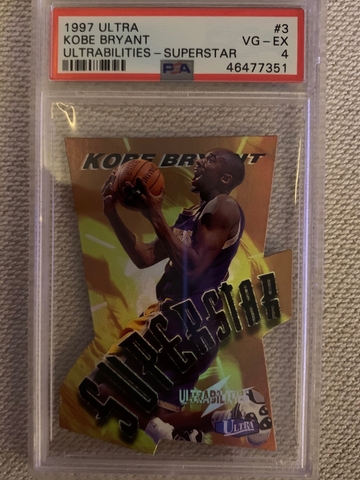 1997 Ultra Ultrabilities Superstar Kobe Bryant