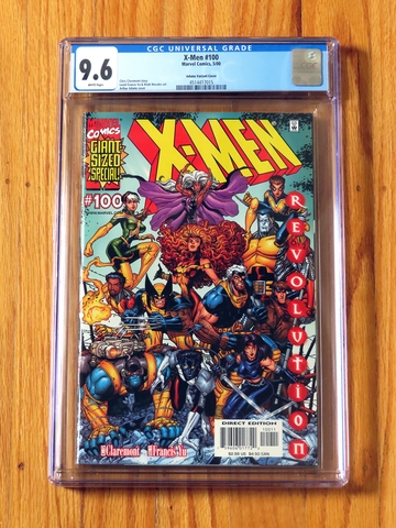 X-MEN #100 ARTHUR ADAMS VARIANT CGC 9.6 NM+ 2000 Chris Claremont Leinil Yu