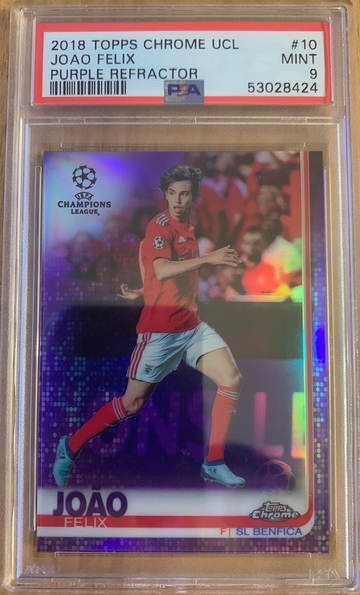 Joao Felix 2018 Topps Chrome Purple Refractor /250