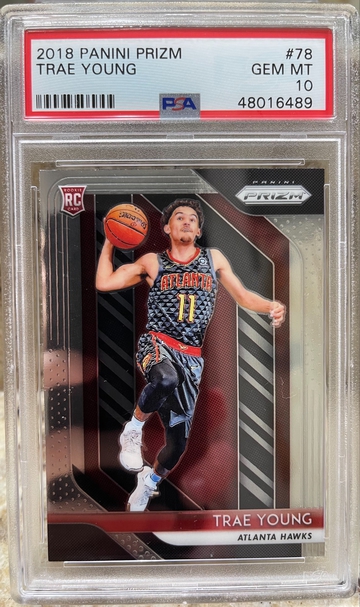 2018 Trae Young Panini Prizm PSA 10 Rookie