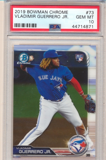 2019 Bowman Chrome #73 Vladimir Guerrero Jr RC PSA 10 GEM MINT 4471871