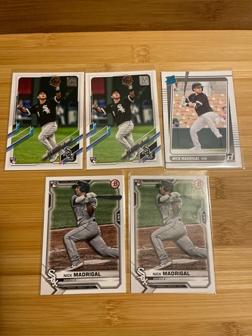 Nick Madrigal RC lot