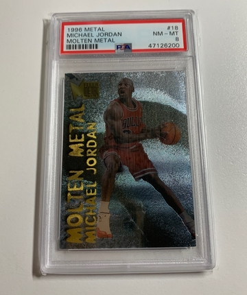 Micheal Jordan Molten Metal Case Hit!!