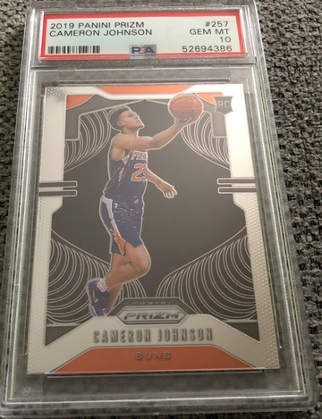 Cameron Johnson Prizm Rookie PSA 10