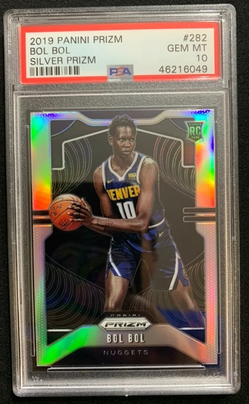 Bol Bol 2019 Panini Silver Prizm RC