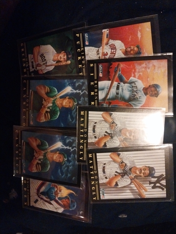 8 1991 fleer pro vision artistic inserts 