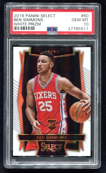 Ben Simmons Select White Prizm