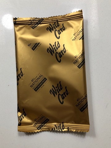 2021 National Wild Card VIP Promo Pack Gold Sealed