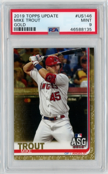2019 Topps Update Mike Trout 