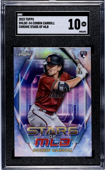 2023 Topps Chrome #SMLBC-34 Corbin Carroll Stars of MLB SGC 10