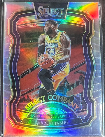2020-21 Select LeBron James Select Company Silver #9