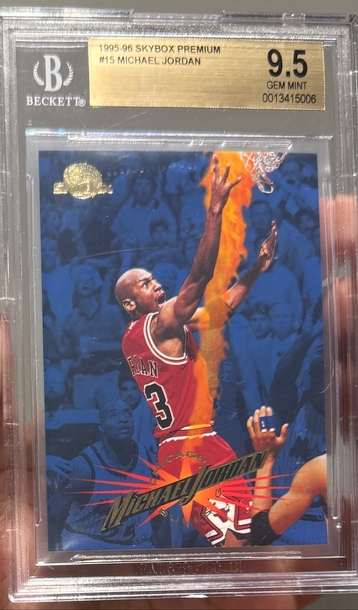 1995 Skybox Premium Michael Jordan BGS 9.5