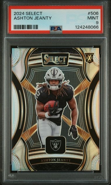 2024 Select XRC Ashton Jeanty PSA 9