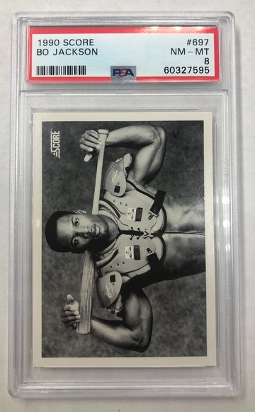 1990 Score Bo Jackson PSA 8