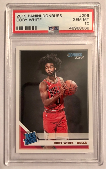 Coby White Donruss 10