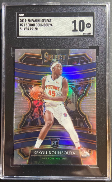 Sekou Doumbouya Select Silver Prizm Rookie