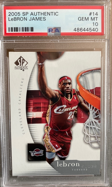2005 SP Authentic Lebron James