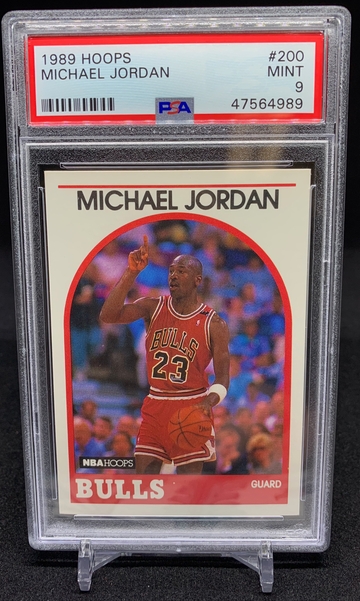 1989 Hoops Michael Jordan - PSA 9